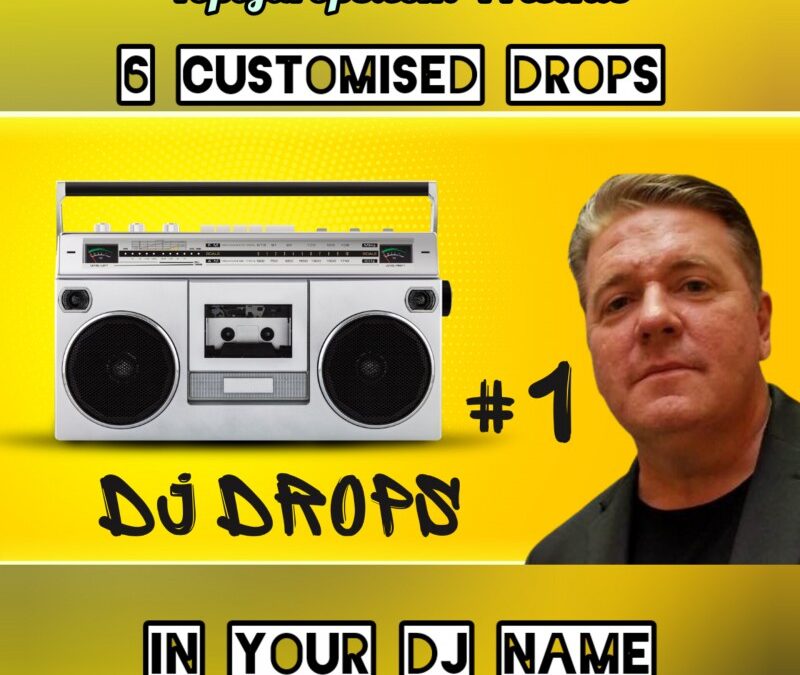 BUY 6 PACK DJ DROPS WITH URBAN DJ DROP VOICE FO $9.9